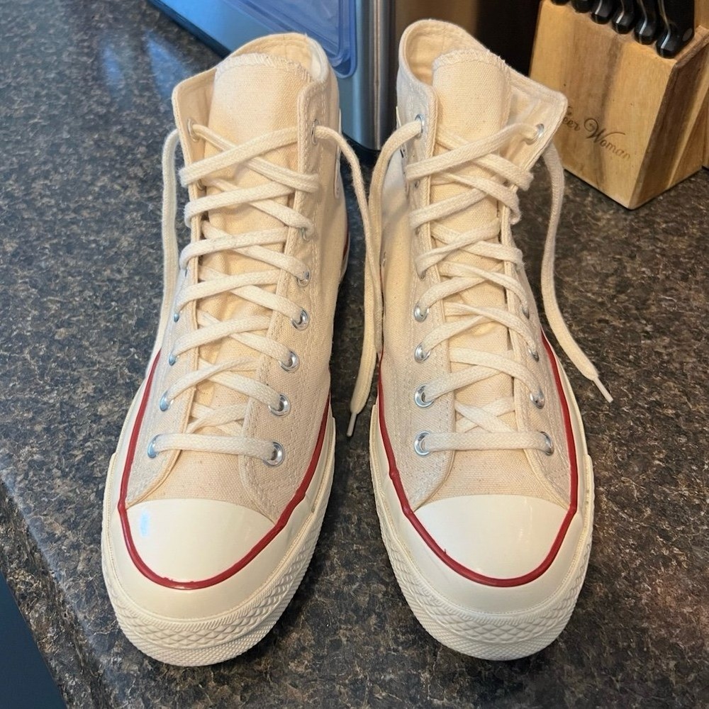 Converse Chuck Taylor Parchment Hi-Top Sneakers
